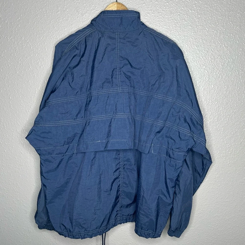 Nike Blue Windbreaker Zip‎ Up Lightweight Jacket